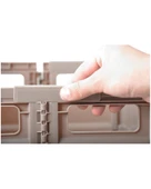 Nurgaz Campout Katlanır Tekerlekli Kamp Kasası Kahverengi thumbnail 5