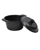 Nurgaz Campout Granit Döküm Kamp Tenceresi 24 Cm - 2