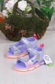 Vicco 332.B25Y.254 Lila Can Anatomik Işıklı Kız Çocuk Sandalet - 3