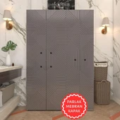 Kenzlife membran çamaşır kurutma makinesi dolabı yaromira gribyz üçgen 180*120*64 mebran kapak suntalam gövde thumbnail 1