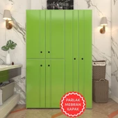 Kenzlife membran çamaşır kurutma makinesi dolabı yaromira yşlbyz sadelim 180*120*64 mebran kapak suntalam gövde - 1