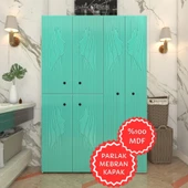 Kenzlife membran çamaşır kurutma makinesi dolabı yaromira trkbyz yüzyüze 180*120*64 mebran kapak MDF gövde thumbnail 1