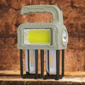 PANTHER PT-6219 USB ŞARJLI SOLAR EL FENERİ - 1