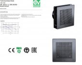 Vortice Punto Evo Gold Nero Black Mimari Uygulama İdeal Tasarım Kesintisiz Çalışma Havalandırma Fanı Banyo Mutfak AGMair Agm - 5