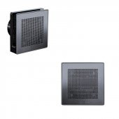 Vortice Punto Evo Gold Nero Black Mimari Uygulama İdeal Tasarım Kesintisiz Çalışma Havalandırma Fanı Banyo Mutfak AGMair Agm - 6