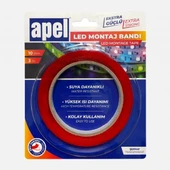 Apel Çift Taraflı Şeffaf Silikon Bant Led Bandı  10mm x 3m - 1