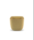 Omnipazar KRS-384 Dekoratif Plastik Mercan Kare Saksı 4 Litre No 4 thumbnail 6