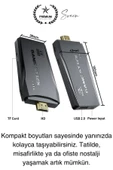20000 Oyunlu 4K Tak Çalıştır 2.4g Uyumlu HDMI Kablosuz Çift Kol Konsol Game Stick Retro Atari - 6