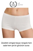 Premium Toparlayıcı Sıkılaştırıcı Kadın Boxer Korse Rahat Dikişsiz Saran Günlük İç Çamaşır - 6
