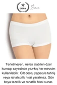 Premium Toparlayıcı Sıkılaştırıcı Kadın Boxer Korse Rahat Dikişsiz Saran Günlük İç Çamaşır - 5