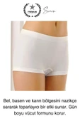 Premium Toparlayıcı Sıkılaştırıcı Kadın Boxer Korse Rahat Dikişsiz Saran Günlük İç Çamaşır - 3