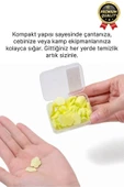 Mini Pratik Taşınabilir Dış Mekan Tuvalet Kullanımı Çeşitli Kokulu Çiçek Desenli Sihirli Cep Sabunu - 3