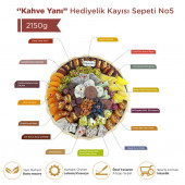 ''Kahve Yanı'' Hediyelik Çikolata Kayısı Lokum Sepeti 2,15 Kg No 5 - 2