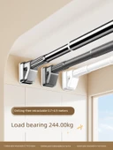 Çelik Banyo Havlu Askısı - Gri 2.4~3.1 m [160.00kg] - 2