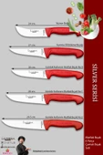 Lazbisa Silver Serisi Çantalı 5 Li Mutfak Bıçak Seti Gastronomi Mutfak Bıçak Seti ( Mft-254) thumbnail 3