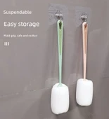 Kalın Uzun Saplı Bardak Fırçası - Pembe (5 Adet) thumbnail 12