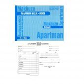Apartman Makbuzu Otokopili 2-50 Gürmat Apartman Gelir Gider Makbuzu Kendinden Karbonlu 50 Sayfa 1 Adet - 1