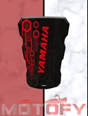 YAMAHA UNİVERSAL TANK PAD SİYAH KIRMIZI - 1