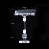 Şeffaf Raf Etiketi Klipsi - Mıknatıslı Klips thumbnail 4