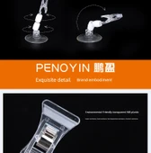 Şeffaf Raf Etiketi Klipsi - Mıknatıslı Klips thumbnail 9