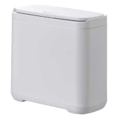 Çay Kovası 12L Beyaz Tek Tuş Yaylı Kapaklı Kuru Islak Ayrıştırmalı Boru Bilye Dirsek thumbnail 6