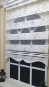 Zebra Stor Perde Baskılı Etek Dilimli ST 029  Beyaz 70 x 200 - 3