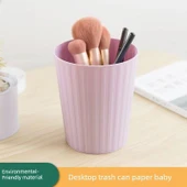 İskandinav Mini Masaüstü Çöp Kovası - İskandinav Mor thumbnail 2