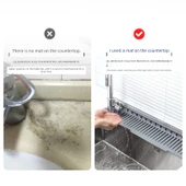 Mutfak Bataryası Lavabo Su Tahliye Pedi - Havuz Önü 60cm - Süt Beyaz - 11
