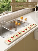 Mutfak Lavabo Emici Paspas - Meyve Savaşı - 6x50cm - 3