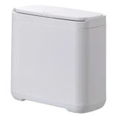 Çift Bölmeli Çay Kovası - Çöp Kovası + 5 Rulo Çöp Torbası thumbnail 5