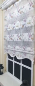 Pliseli Zebra Stor Kadeh Baskılı Etek Dilimli ST 027  Beyaz 50 x 200 - 1