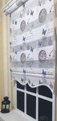 Pliseli Zebra Stor Perde Baskılı Etek Dilimli ST 030  Beyaz 50 x 200 - 1