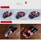 Oval Eczane Küreği - Büyük Boy 304 Paslanmaz Çelik Kare (Tavsiye Edilir) - 7