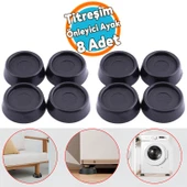 Titreşim Önleyici Çamaşır Makinesi Beyaz Eşya Ayağı 4 Adet Kaymaz Gürültü Azaltıcı Engelleyici Ayak - 1