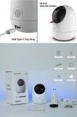 Xenon Smart Akıllı Kamera 1080p 3mp Ptz Iç Mekan Çift Yön Ses Hareket Algılamalı Güvenlik Kamerası 3 Adet - 8