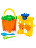 Filede Değirmenli Kale Kova Seti 45119 - 1