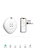 Xenon Smart Airtag Akıllı Bluetooth Takip Cihazı Apple Find My Mobil Uygulama Konum, Eşya Bulucu Beyaz Tag X6605 - 5