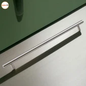 Mobilya Mutfak Çekmece Dolap Dolabı Kulpu Kulbu Kulpları İnox Metal Kulp (320 MM-32 CM) thumbnail 4