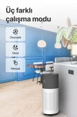 Xenon Smart Akıllı Hava Temizleyici 70 M2 Wi-fi Mobil App Air Purifier Cadr 550m³ Karbon Hepa Filtre X7420 Gri - 2