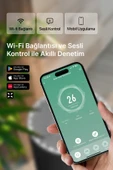 Xenon Smart Akıllı Hava Temizleyici 70 M2 Wi-fi Mobil App Air Purifier Cadr 550m³ Karbon Hepa Filtre X7420 Gri - 8