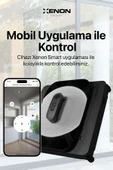 Xenon Smart Elo Akıllı Cam Silme Robotu Uzaktan Kumandalı Ve Mobil App Kontrollü Wi-fi Cam Temizleyici X8681 - 3