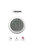 Xenon Smart Akıllı Dijital Termometre Wifi Zigbee Mobil Uygulama Kontrollü Iç Mekan Isı Ölçer Ve Nem Ölçer X7608 - 2