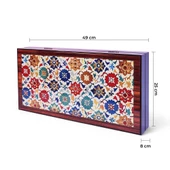 Biggdesign Bloom Tavla | Çizilmez Zeminli, Mıknatıslı MDF Kasa, Polyester Pullar - 7