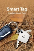 Xenon Smart Airtag Akıllı Bluetooth Takip Cihazı Apple Find My Mobil Uygulamalı Eşya Bulucu 3 Adet Tag X6601 - 5