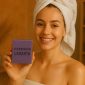 Diyarından Hatay Doğal  Lavanta Sabunu 3 Adet (375 Gr) - 1
