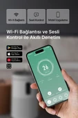 Xenon Smart Akıllı Hava Temizleyici Wi-fi Mobil App 50 M2 Cadr 360m³/s Gece Lambalı Hepa13 Air Purifier X7421 - 8