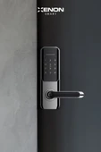 Xenon Smart Akıllı Kapı Kilidi Mobil App Parmak Izi Şifre Rfıd Wi-fi Google Home & Alexa Kontrollü Kilit X8051 - 6