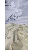 farbateks  Beyaz Saten Güneşlik - 2