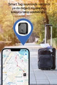 Xenon Smart Airtag Akıllı Bluetooth Takip Cihazı Apple Find My App Ile Konum Eşya Bulucu 3 Adet Beyaz Tag X6602 - 7