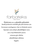 Bej Renk Rustik Perde Kuşgözü Halkalı Boru Halka Dekoring Perde - 2